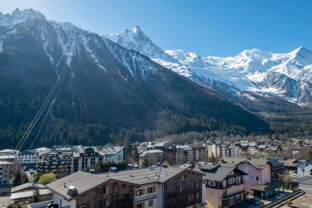 Apartmán Modern Studio With Mont Blanc View And Pool Chamonix Francie